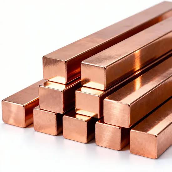 Square copper bars